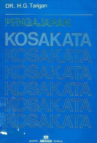 Image of PENGAJARAN KOSA KATA